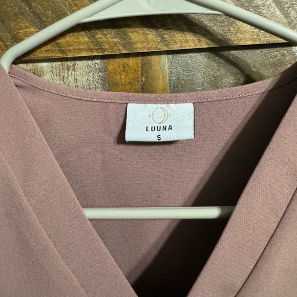 Luuna Scrub Top - Small - Mauve - Picture 2 of 2
